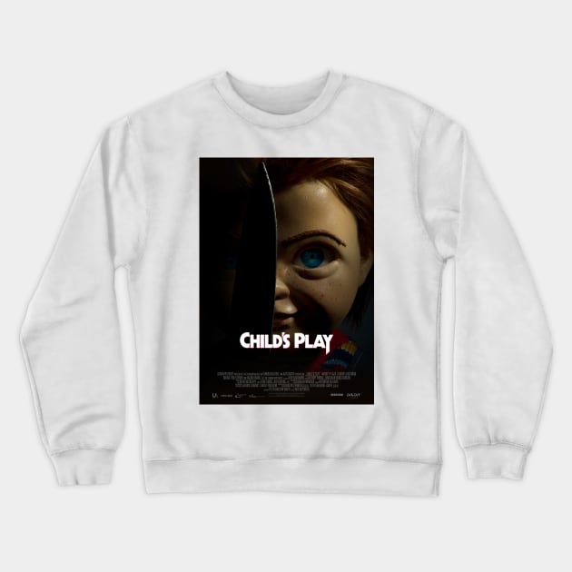 Child's Play Reboot Movie Poster Crewneck Sweatshirt by petersarkozi82@gmail.com